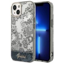 Etui Guess Porcelain Collection na iPhone 14 Plus - szare