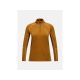 Koszulka Termiczna PEAK PERFORMANCE Magic Half Zip Wool-blend Baselayer Women brązowy