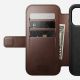 7. Nomad Modern Leather Folio pokrowiec na telefon komórkowy 16 cm (6.3") Brązowy