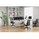 8. Neomounts DS70-750BL1 uchwyt / stojak do monitorów 68,6 cm (27") Biurko Czarny