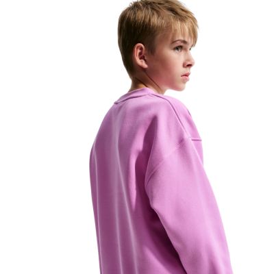 7. Bluza dla dzieci Nike Sportswear Club Fleece różowa FD2923 503