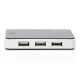 8. Hub DIGITUS DA-70222 (7x USB 2.0; kolor czarny)