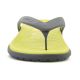 2. CROCS COAST FLIP SLATE GREY/CITRUS 212035-0GG