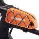 2. Rockbros torba rowerowa na ramę pomarańczowa 0,9l