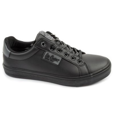Lee Cooper buty sportowe męskie trampki modne czarne wygodne