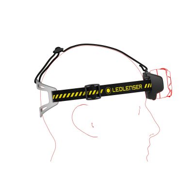 7. Ledlenser HF8R Work Czarny Latarka czołowa LED
