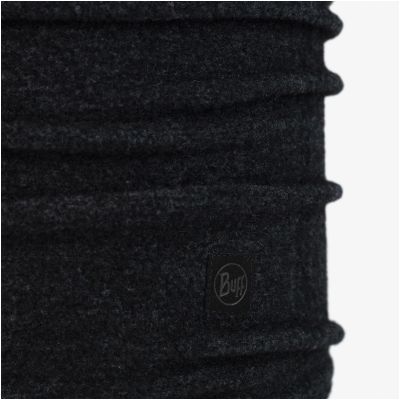 3. Komin na szyję Buff Merino Fleece - black