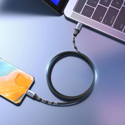 3. Kabel Ugreen US535 USB-C / USB-C PD 240W 5A 1m - szary