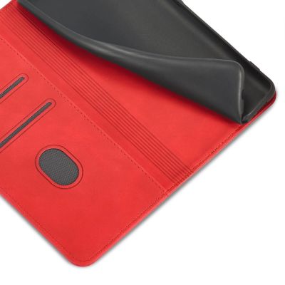 7. Magnet Fancy Case etui Samsung Galaxy S23+ pokrowiec z klapką portfel podstawka czerwone