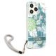 4. Etui Guess Flower Strap na iPhone 13 Pro / iPhone 13 - zielone