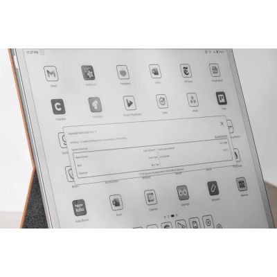 9. Etui magnetyczne Onyx Note Max/Tab X C brown z klawiaturą