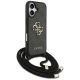 3. Etui Guess 4G Big Logo Cord Stap Crossbody na iPhone 17 - czarne
