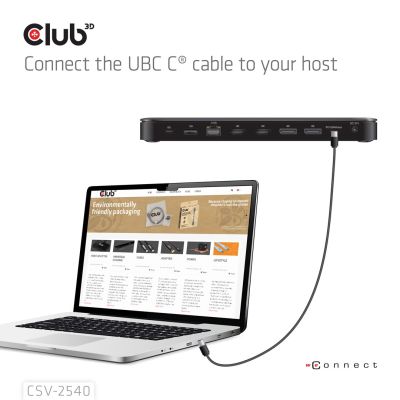 7. Stacja dokująca NB ACC 14IN1/USB-C 150W CSV-2540 CLUB3D