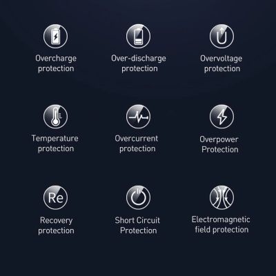 22. Baseus Adaman Metal powerbank z szybkim ładowaniem 10000mAh 22.5W (Overseas Edition 2021) czarny