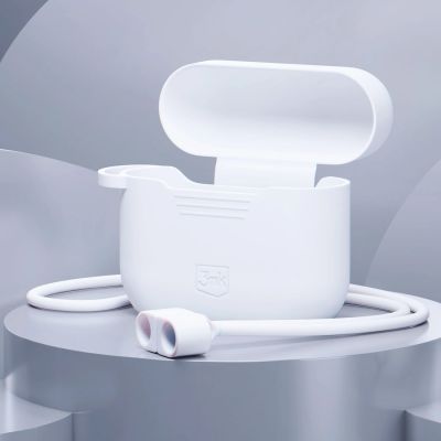 2. Etui 3mk Silicone AirPods Case na AirPods Pro 3 - białe