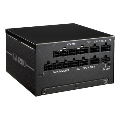 2. Cooler Master Elite Gold 1200 moduł zasilaczy 1200 W 24-pin ATX ATX Czarny