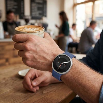 5. Pasek Tech-Protect Silicone Evo na Samsung Galaxy Watch 40 / 44 / 46  mm - granatowy