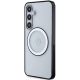 2. Etui Mercedes Printed Logo MagSafe na Samsung Galaxy S24 - przezroczyste