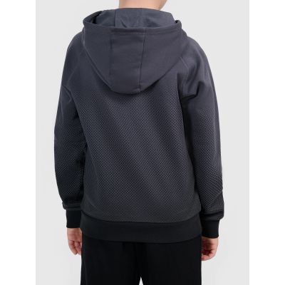 2. Bluza z kapturem z nadrukiem całopowierzchniowym chłopięca 4F 4FJWAW26TSWSM2687-95A