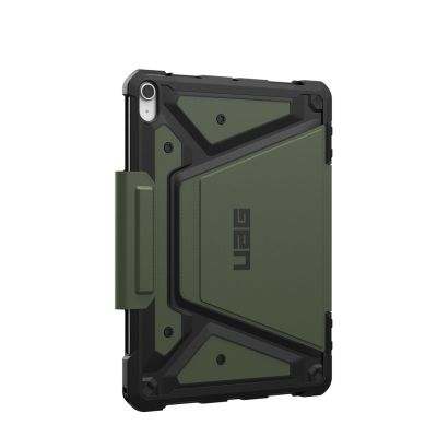 3. Urban Armor Gear UAG - Etui z klapką do tabletu - Odporne - Poliuretan (PU) - Oliwkowe - do Apple 11-calowy iPad Air M2 Wi-Fi, M2 Wi-Fi + Cellular, M3 Wi-Fi, M3 Wi-Fi + Cellular