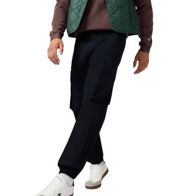 5. Spodnie męskie Champion Woven Cargo Pants czarne 221867 KK001