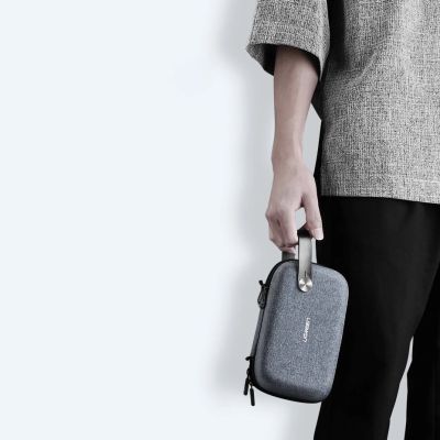 7. Ugreen etui pudełko na dysk twardy HDD i akcesoria 16,5 x 9,5 x 4,5 cm czarny (40707)