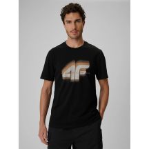 T-shirt regular z nadrukiem męski 4F 4FRSS26TTSHM4228-20S