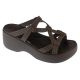 Crocs Brooklyn Knot Sky Sandal W 212011-206 Brązowe 36/37