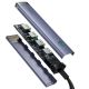 4. Hub USB-A/USB-C Baseus UltraJoy Series 4xUSB-A 3.1 1xUSB-C 5V - szary