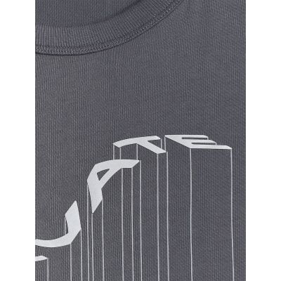 6. T-shirt regular z nadrukiem męski 4F 4FRAW25TTSHM3845-22S