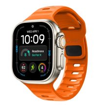 Pasek Tech-Protect Silicone Line na Apple Watch 44 / 45 / 46 / 49 mm - pomarańczowy