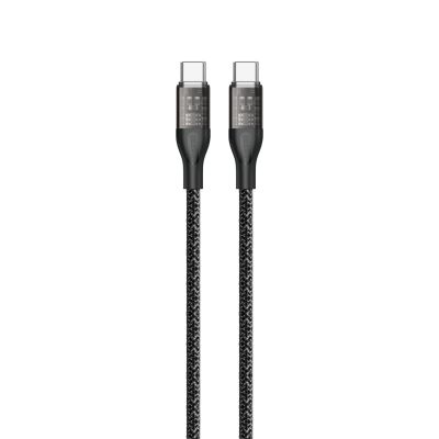 Kabel Dudao L22C USB-C - USB-C 120W 1m - szary