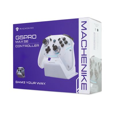 7. Kontroler do gier Machenike G5Pro Max bezprzewodowy ze stacją ładującą - szary
