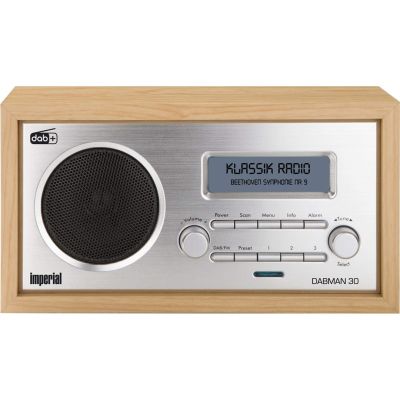 4. Radio Imperial DABMAN 30 DAB+/FM drewno