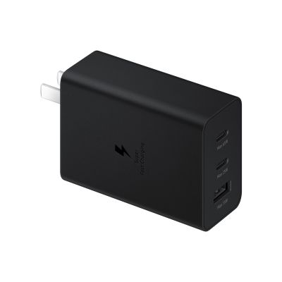 28. Samsung 65W Power Adapter Trio, Black