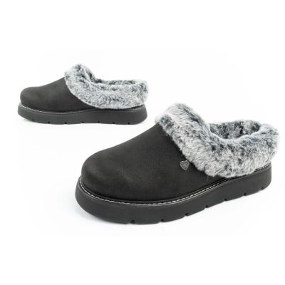 8. Skechers Cozy Blend buty papcie damskie sneakersy ocieplane wsuwane