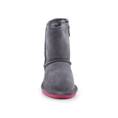 2. Buty zimowe BearPaw Emma Toddler Zipper Jr 608TZ-903 Charcoal Pomberry