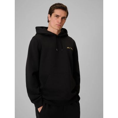 Bluza dresowa regular z kapturem męska 4F | Robert Lewandowski RL9KSS26TSWSM2954-20S