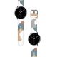 2. Pasek Strap Moro do Samsung Galaxy Watch 40 / 41 / 42 / 43 / 44 mm silikonowa bransoletka opaska do zegarka - wzór 2