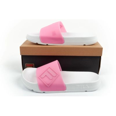 8. Fila klapki sportowe damskie laczki Morro wygodne buty różowe modne