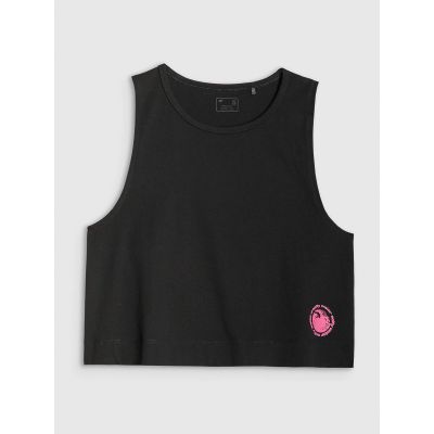 6. Top regular z nadrukiem damski 4F 4FWSS25TSLEF118-20S