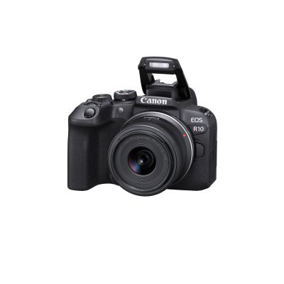 4. Canon EOS R10 + RF-S 18-45mm F4.5-6.3 IS STM Bezlusterkowiec 24,2 MP CMOS 6000 x 4000 px Czarny