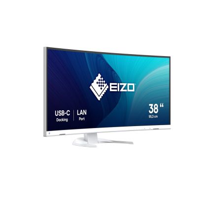 8. EIZO FlexScan EV3851X-WT monitor komputerowy 95,2 cm (37.5") 3840 x 1600 px UltraWide Quad HD+ LCD Biały