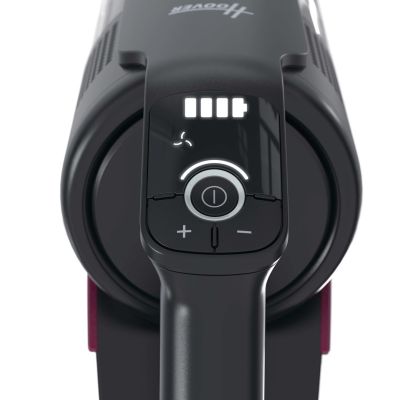 42. Hoover HF610HX 011 Pionowy odkurzacz Bateria Suchy EPA Bez worka 0,7 l 650 W Purpurowy 4 Ah