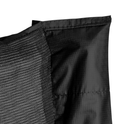 4. VIRTUFIT TRAMPOLINA Z SIATKĄ BEZPIECZEŃSTWA - CZARNA - 251 CM