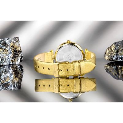 8. Zegarek Damski Giewont Sapphire Złoty GW9890-A3