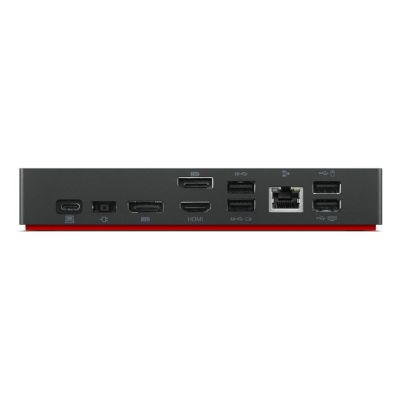 3. Lenovo Uniwersalna stacja dokująca ThinkPad USB-C UE Stacja dokująca Porty Ethernet LAN (RJ-45) 1 Ilość portów VGA (D-Sub) 1 Ilość DisplayPorts 2 Ilość portów USB 3.0 (3.1 Gen 1) Type-C 1 Ilość portów USB 3.0 (3.1 Gen 1) 3