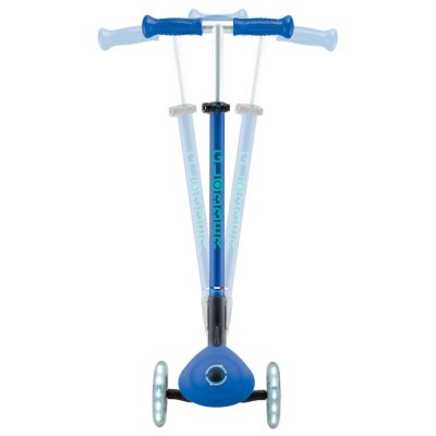 2. Globber Primo Foldable Plus Lights Dzieci Klasyczna hulajnoga Niebieski, Granatowy (marynarski)