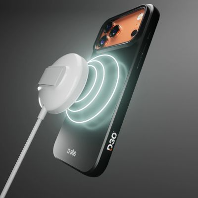 8. Etui SBS Full Active Mag z technologią D3O na iPhone 17 Pro - czarne