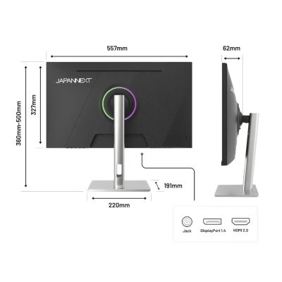 22. Monitor JAPANNEXT 62,2 cm JN-IPS245G320F-HSP 16:9 HDMI/DP FHD